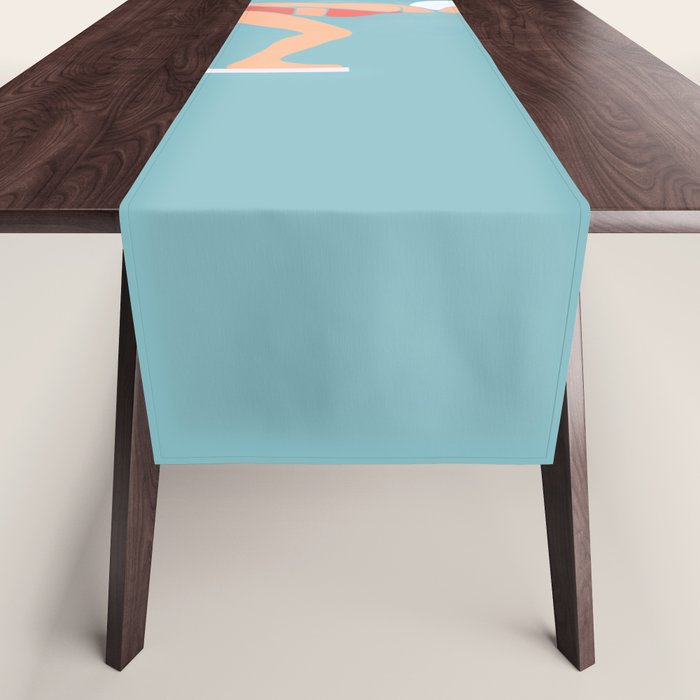 Pool Diver Table Runner Gallery Image 1