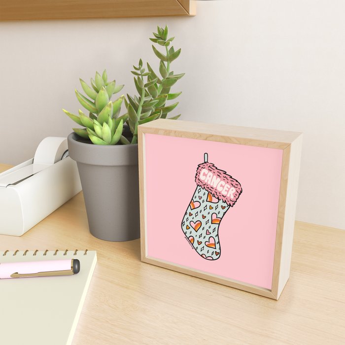 Cancer Stocking Mini Art Print Gallery Image 2