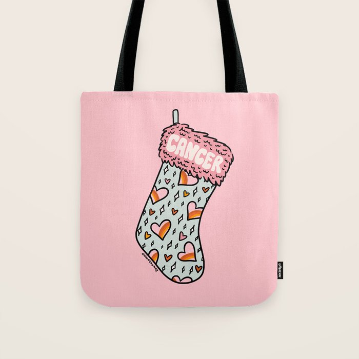 Cancer Stocking Tote Bag Gallery Image 1