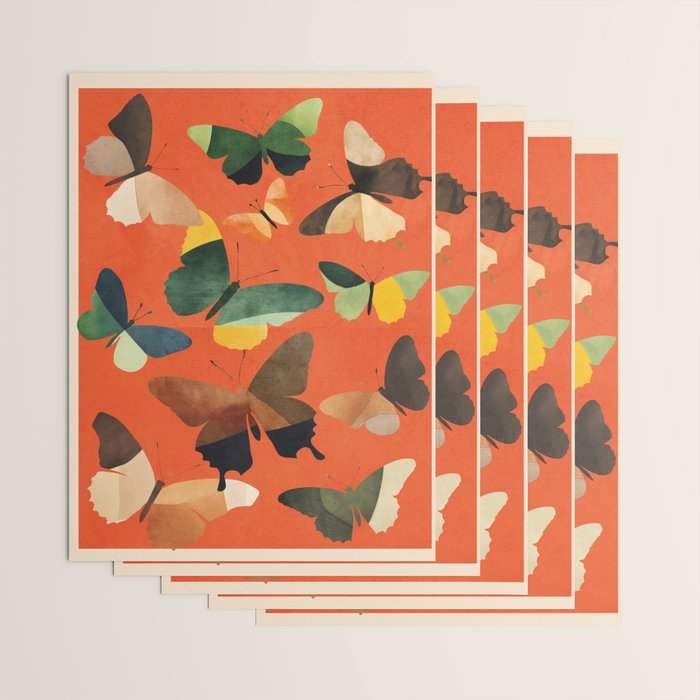 Beautiful Butterflies 3 Wrapping Paper Gallery Image 3