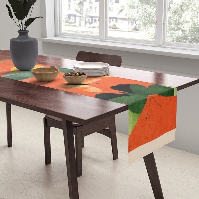 Beautiful Butterflies 3 Table Runner Gallery Image 2