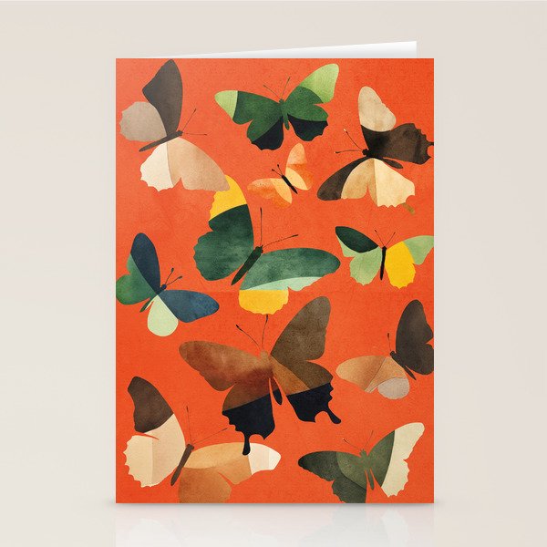 Beautiful Butterflies 3 Stationery Card Gallery Image 2