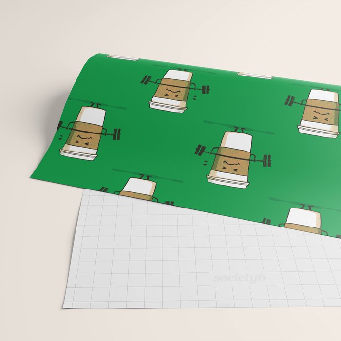 Strong Coffee Wrapping Paper Gallery Image 2