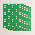 Strong Coffee Wrapping Paper Gallery Image 3