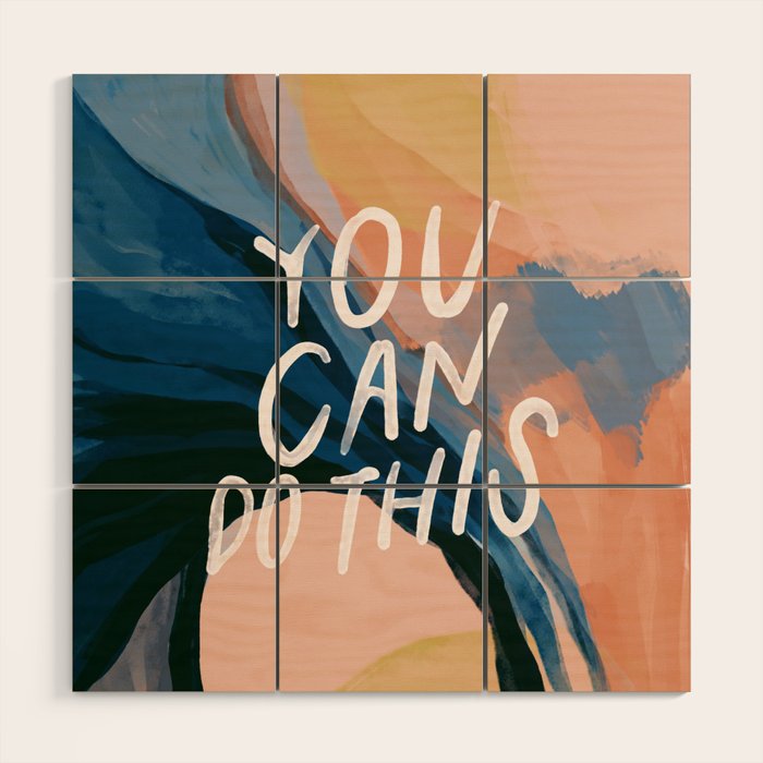 You Can Do This! Wood Wall Art Gallery Image 1