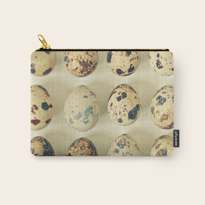 Quail Eggs Carry All Pouch Gallery Image 1
