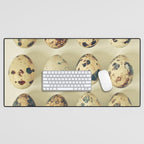 Quail Eggs Desk Mat Gallery Image 1
