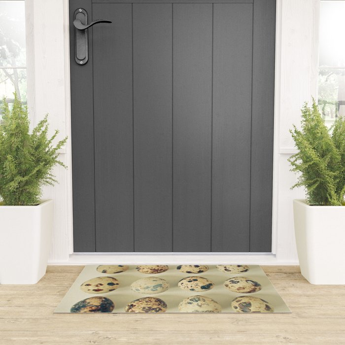 Quail Eggs Welcome Mat Gallery Image 3