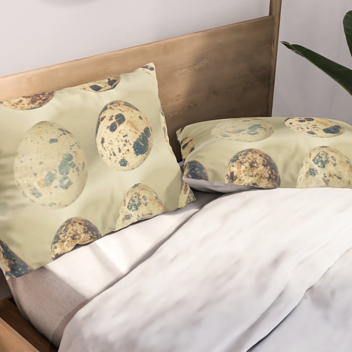 Quail Eggs Pillow Sham Gallery Image 2