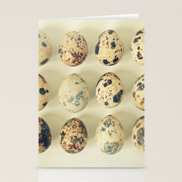 Quail Eggs Stationery Card Gallery Image 2