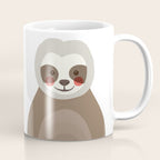 Sloth Animal Portrait Coffee Mug Gallery Image 1