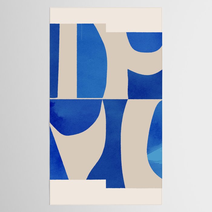 Minimal Geometric Shapes 229 Tablecloth Gallery Image 2