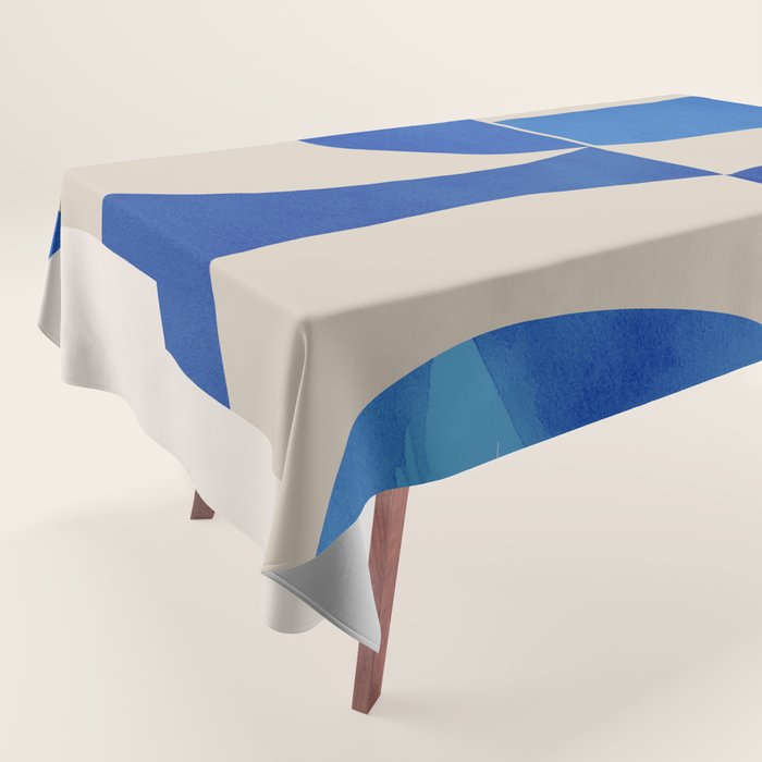 Minimal Geometric Shapes 229 Tablecloth Gallery Image 1