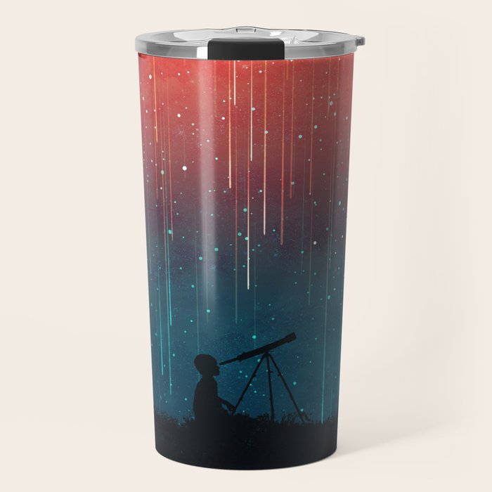 Meteor rain Travel Mug Gallery Image 1