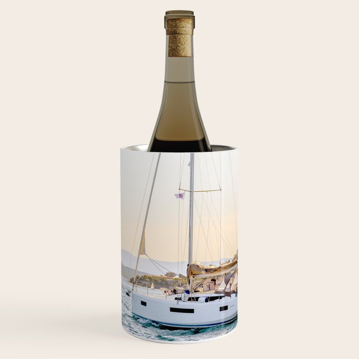 Nautical Sea Travel Photography #Society6 #Buyart #Photo Wine Chiller Gallery Image 1