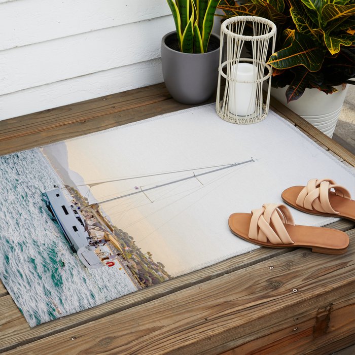 Nautical Sea Travel Photography #Society6 #Buyart #Photo Outdoor Rug Gallery Image 2