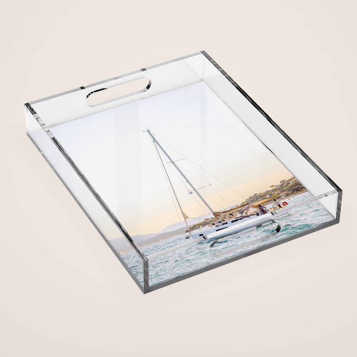 Nautical Sea Travel Photography #Society6 #Buyart #Photo Acrylic Tray Gallery Image 1
