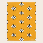 Evil Eye Dots - Marigold Palette Poster Gallery Image 4