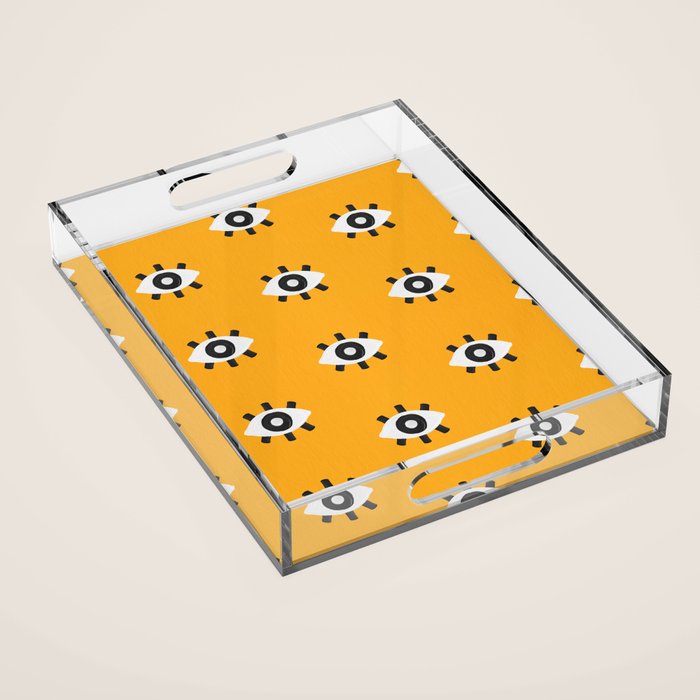 Evil Eye Dots - Marigold Palette Acrylic Tray Gallery Image 1