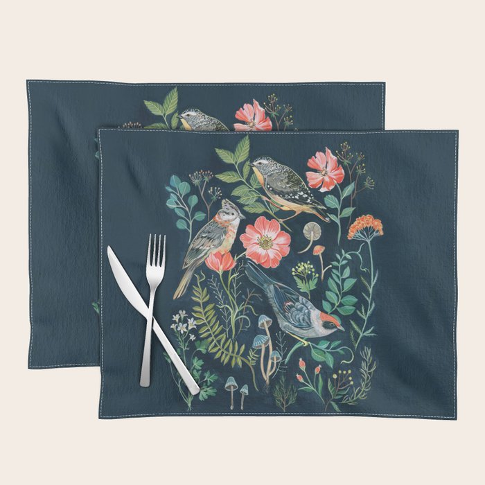 Birds Garden Placemat Gallery Image 1