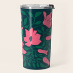 Flowers & Branches: Night Edition Travel Mug Gallery Image 2