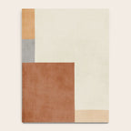 Terra Earth Tones Geometric Modern Abstract Notebook Gallery Image 4