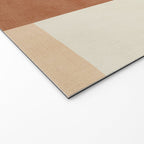 Terra Earth Tones Geometric Modern Abstract Welcome Mat Gallery Image 2