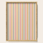 Vintage Stripes  Serving Tray Gallery Image 1