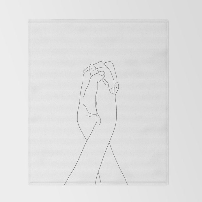 Never Let Me Go II Throw Blanket Gallery Image 2