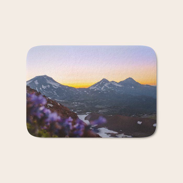 3 Sisters Sunset Bath Mat Gallery Image 1