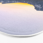 3 Sisters Sunset Bath Mat Gallery Image 3