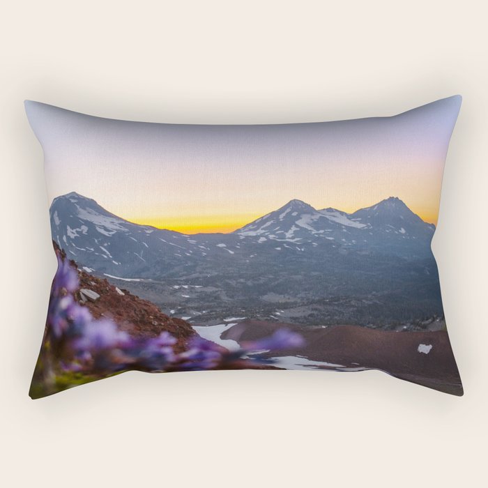 3 Sisters Sunset Rectangular Pillow Gallery Image 2