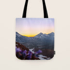 3 Sisters Sunset Tote Bag Gallery Image 1