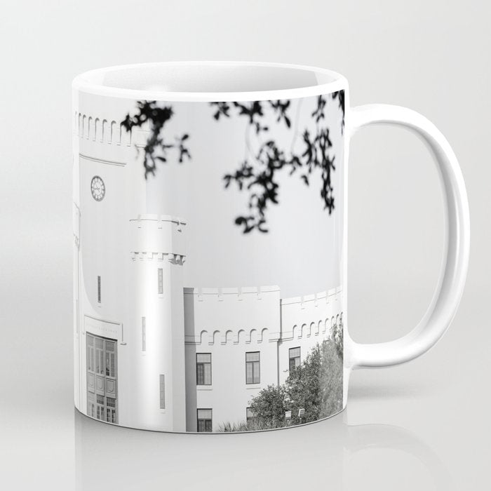 Citadel Campus in Black and White Coffee Mug Gallery Image 1
