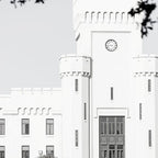 Citadel Campus in Black and White Coffee Mug Gallery Image 2