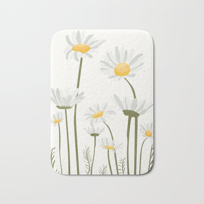 Summer Flowers III Bath Mat Gallery Image 1