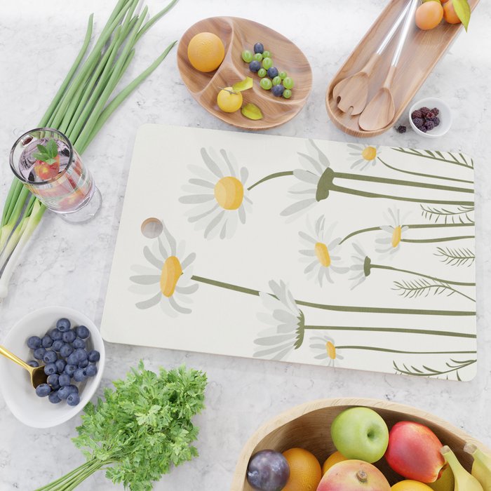 Summer Flowers III Cutting Board Gallery Image 2