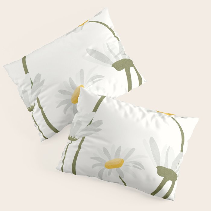 Summer Flowers III Pillow Sham Gallery Image 1