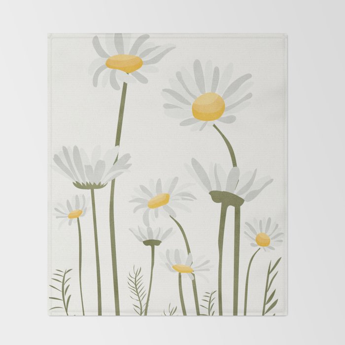 Summer Flowers III Throw Blanket Gallery Image 2