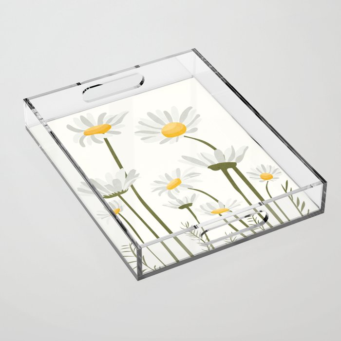 Summer Flowers III Acrylic Tray Gallery Image 1