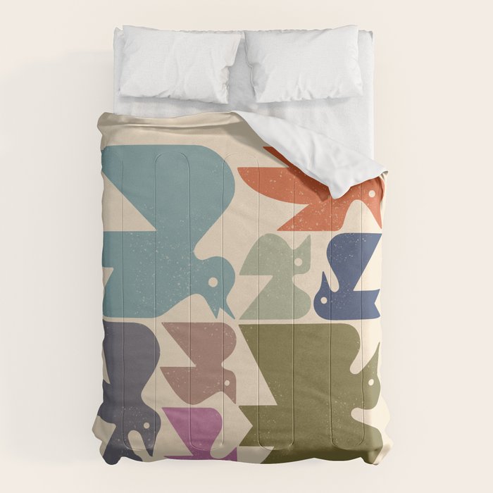 Flock No. 3 Comforter Gallery Image 6