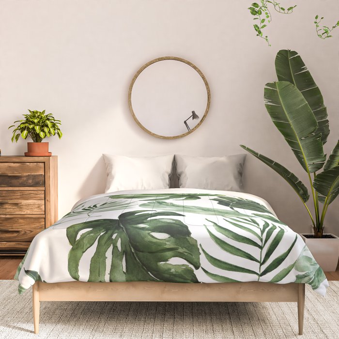 Tropical Leaf Comforter Gallery Image 3