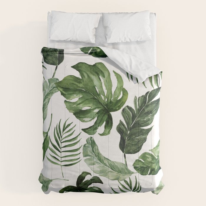 Tropical Leaf Comforter Gallery Image 6