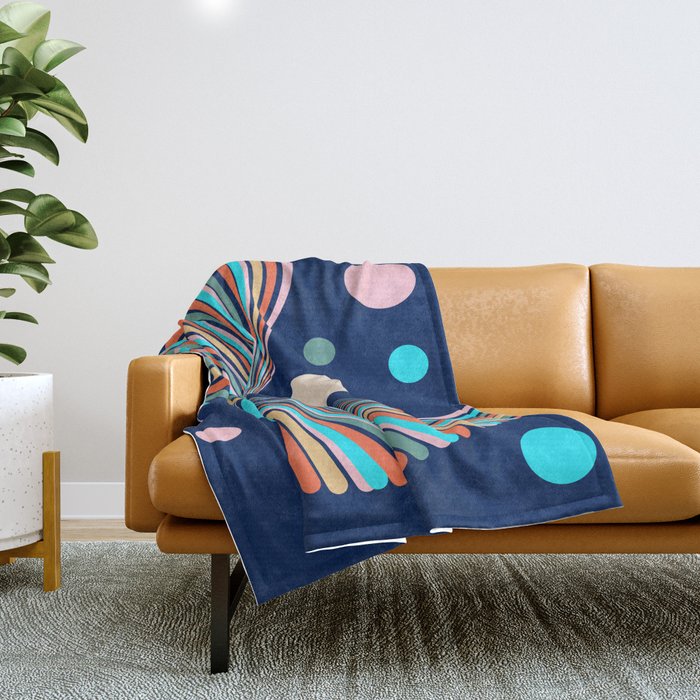 Night Spirit Throw Blanket Gallery Image 1