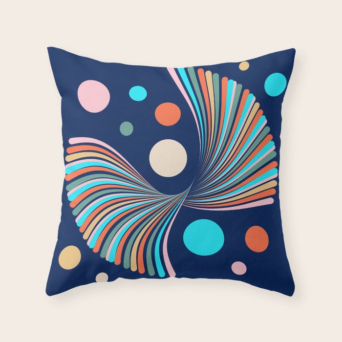 Night Spirit Throw Pillow Gallery Image 1