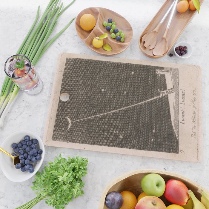 "I Want! I Want!" by William Blake (1793) Cutting Board Gallery Image 2
