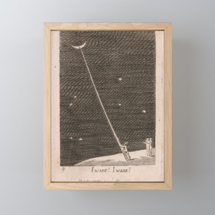 "I Want! I Want!" by William Blake (1793) Mini Art Print Gallery Image 1
