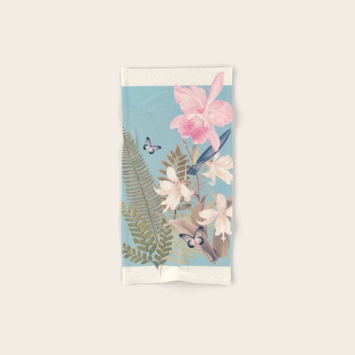 minimal collage/ Garden 3 Bath Towel Gallery Image 1