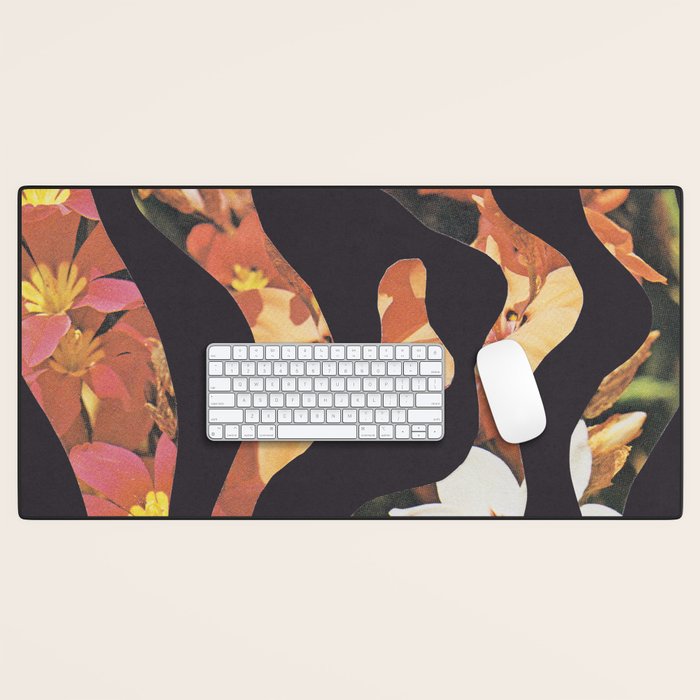 Contours of Blooms #2 Desk Mat Gallery Image 1