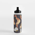 Contours of Blooms #2 Water Bottle Gallery Image 2